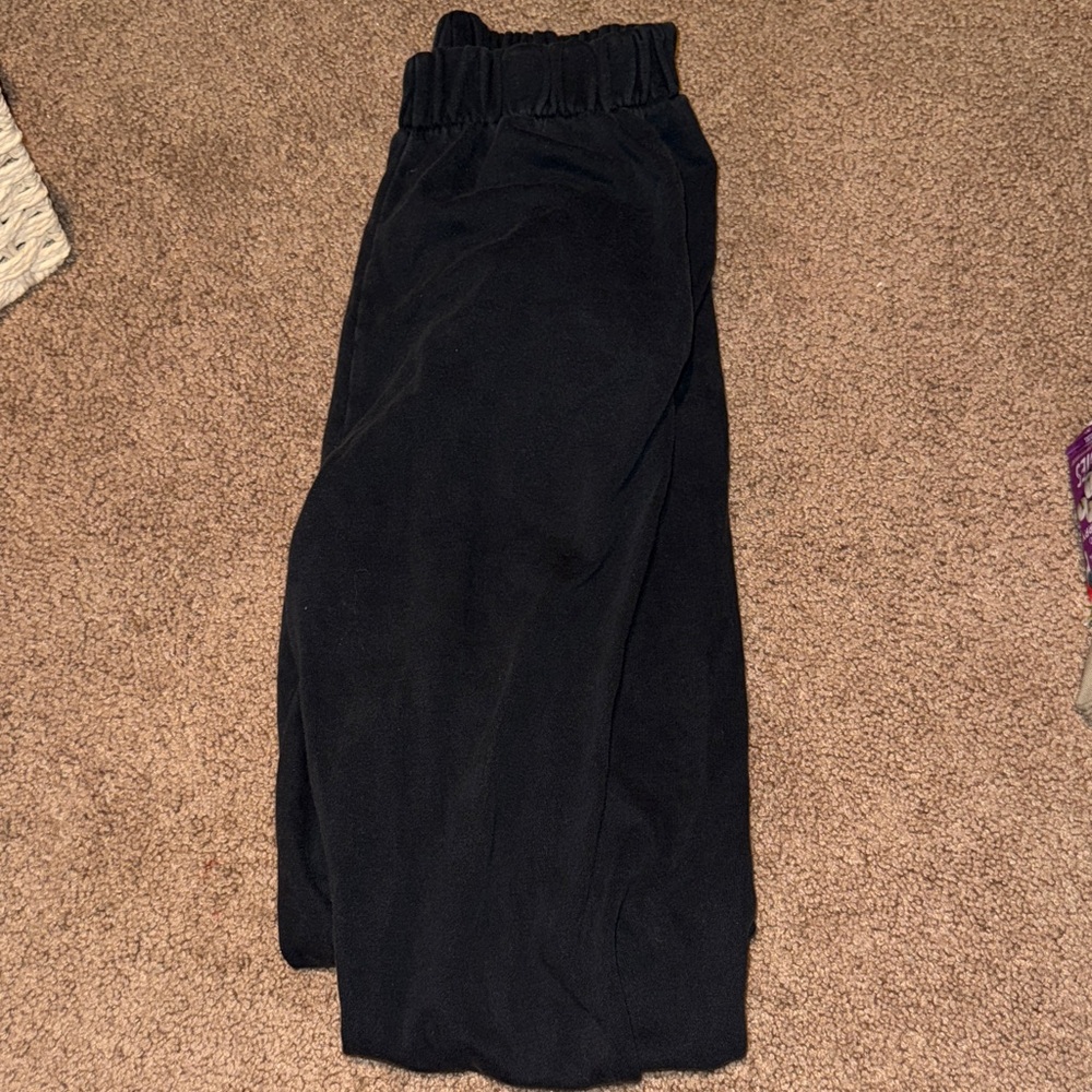 FASHION NOVA Black Sweat Pants